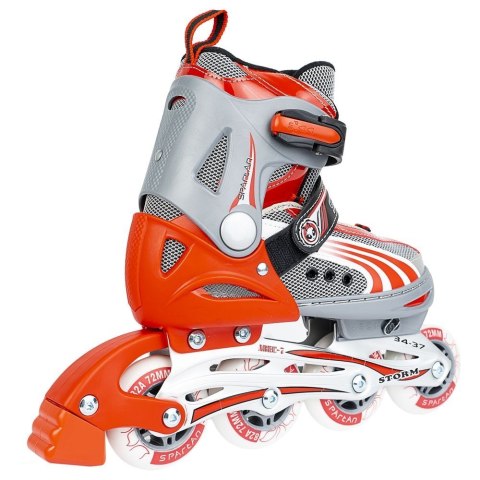 Łyżworolki SPARTAN Red Storm (34-37) Łyżworolki SPARTAN Red Storm (34-37)