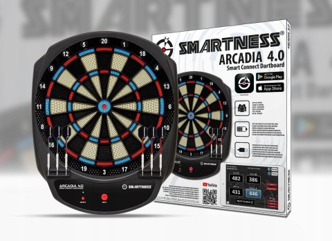 Tarcza Elektroniczna do Gry w Darta CARROMCO Arcadia 4.0 Tarcza Elektroniczna do Gry w Darta CARROMCO Arcadia 4.0