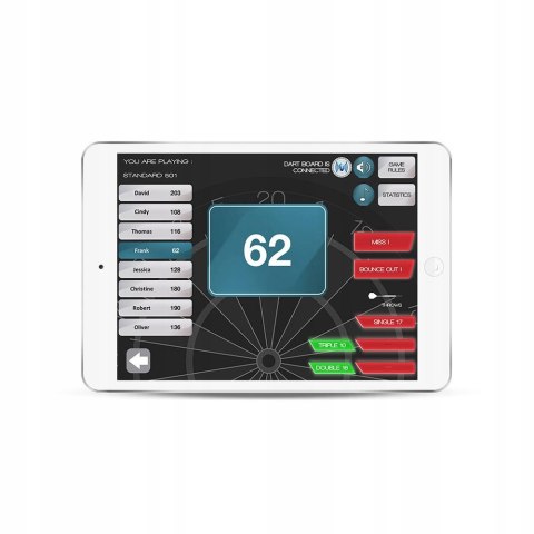 Tarcza Elektroniczna do Gry w Darta CARROMCO Arcadia 4.0 Tarcza Elektroniczna do Gry w Darta CARROMCO Arcadia 4.0